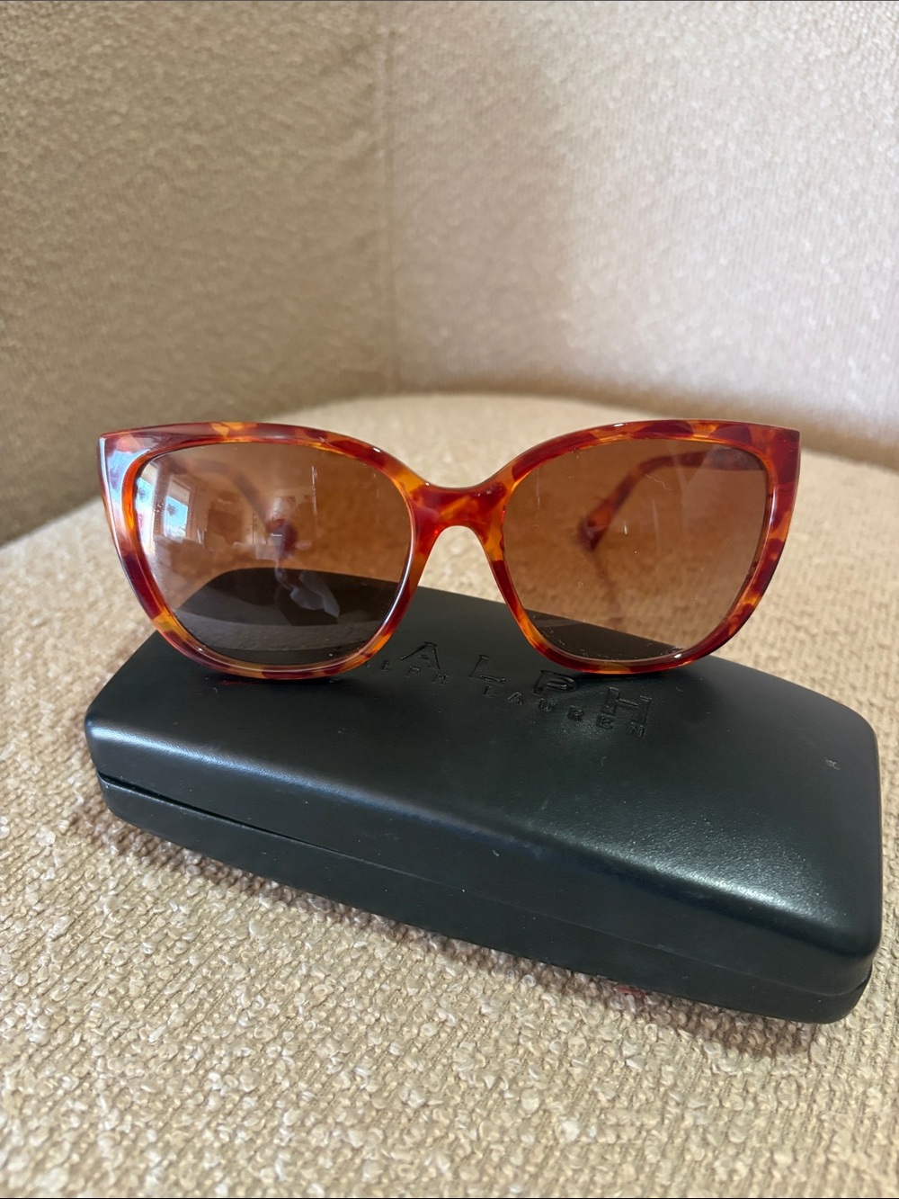 Ralph Lauren Tortoiseshell Cat-Eye Sunglasses - Brown